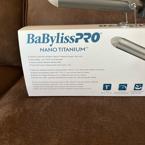 BabylissPRO Nano Titanium Spring Curling Iron - Picture 5 of 9